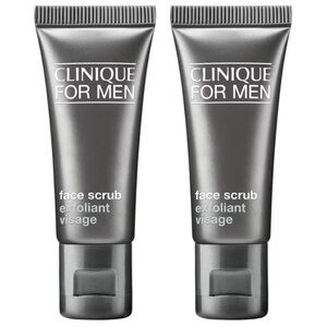 $8❤️‍🔥 ONLY 1! Clinique for Men Face Scrub 2PK 🧼 NEW IN BOX